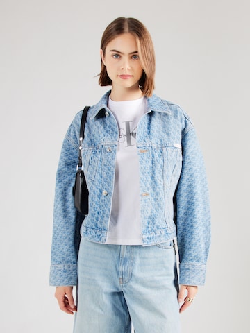 Calvin Klein Jeans Átmeneti dzseki - kék: elől