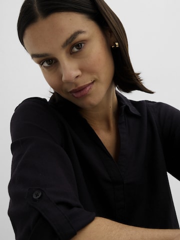 bonprix Bluse in Schwarz