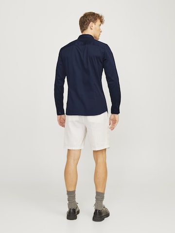 Jack & Jones Premium Super Slim Fit Hemd 'Parma' in Blau