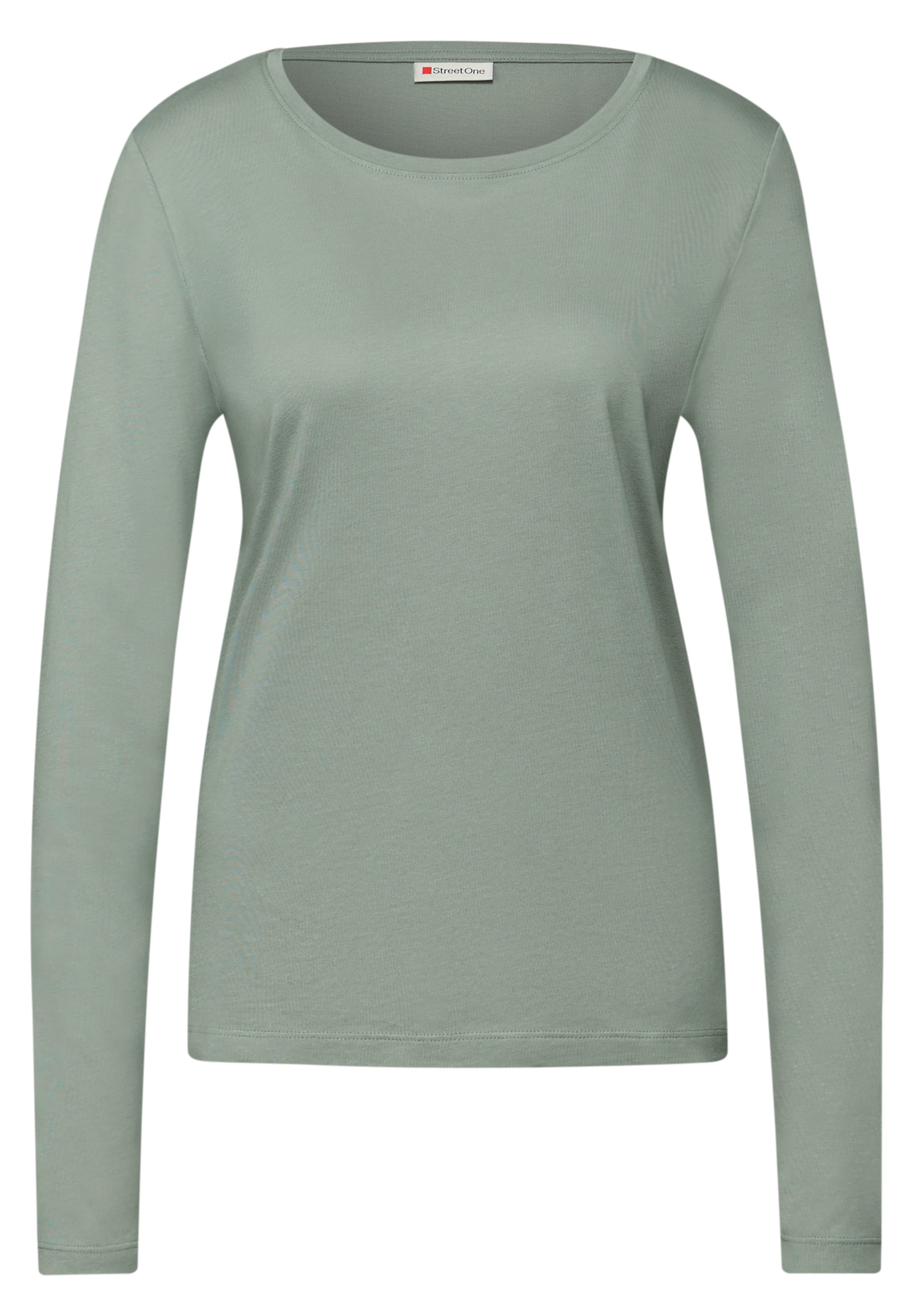 STREET ONE Shirt in Green: front
