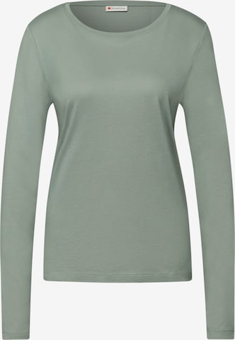 STREET ONE Shirt in Green: front