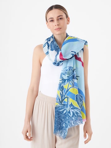 CODELLO Scarf in Blue: front