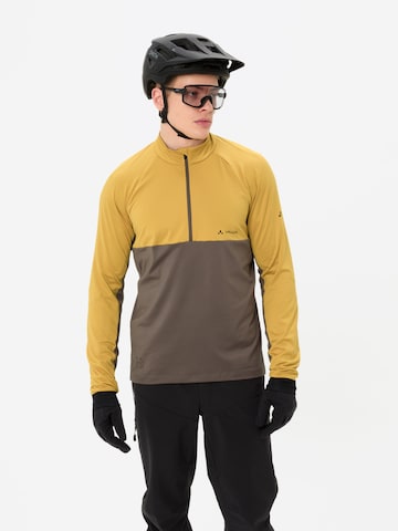 VAUDE Functioneel shirt 'Qimsa' in Geel