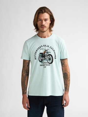 Petrol Industries Shirt 'Fumarola' in Groen: voorkant