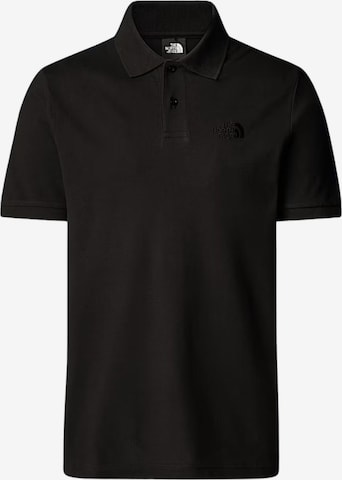 THE NORTH FACE - Camiseta 'THE NORTH FACE M ESS RG POLO TEE POLO' en negro: frente