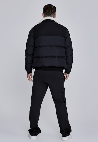 Veste mi-saison SikSilk en noir