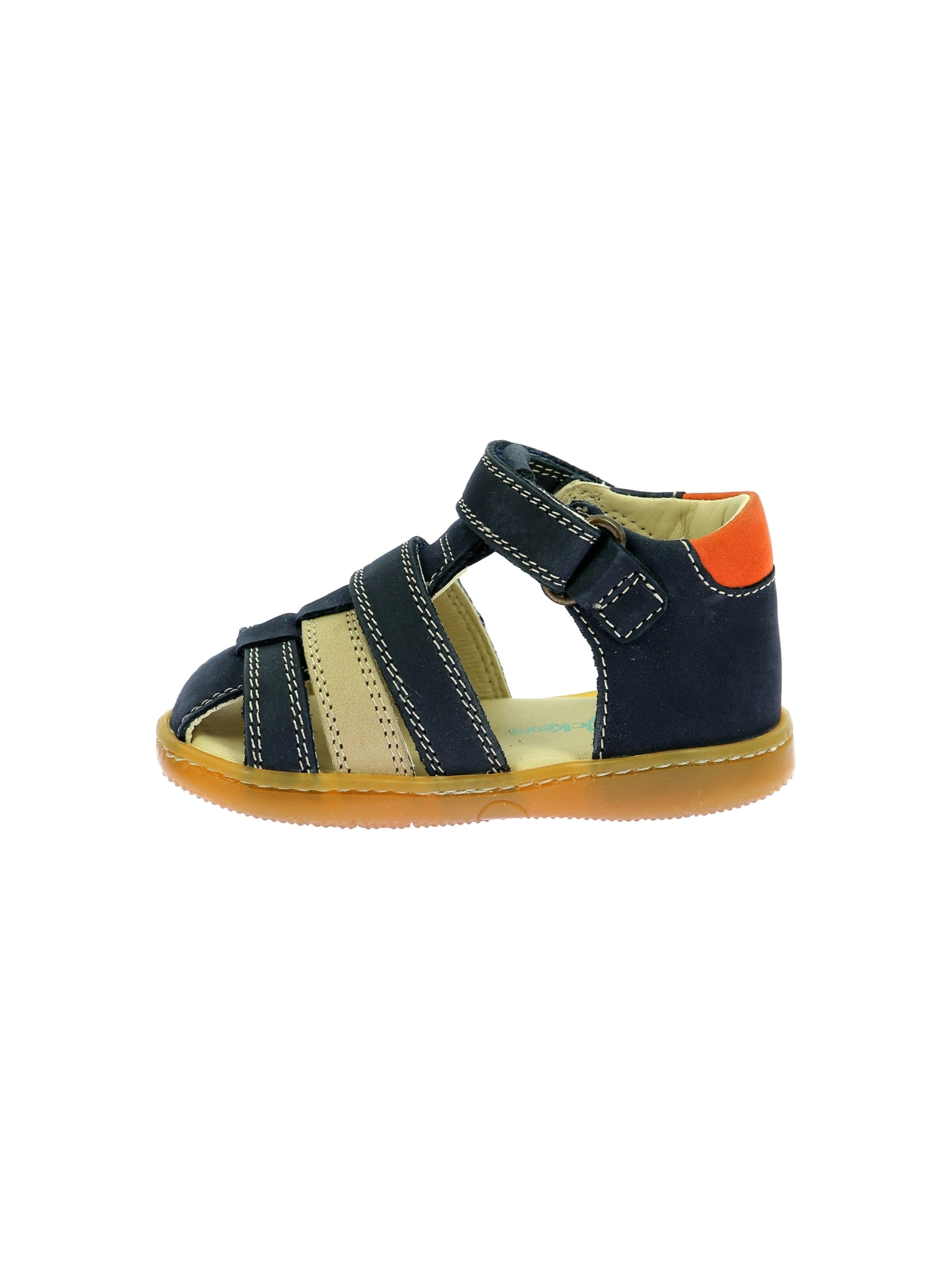 Kickers Open schoenen 'Kick Pod Ledersandalen für Kinder' in Blauw: voorkant