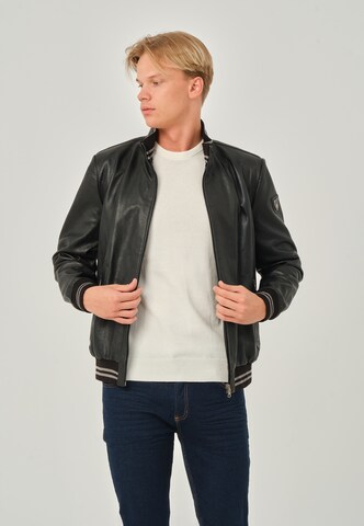 Giorgio di Mare Between-season jacket in Black: front