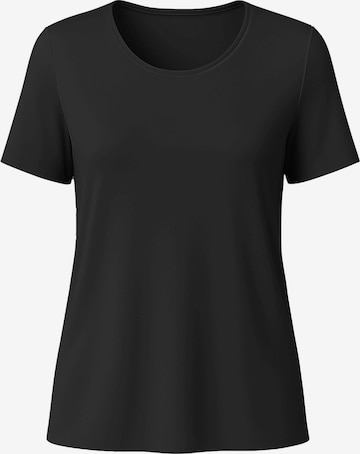 Chemise de nuit '2201' Vivisence en noir : devant