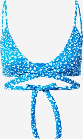 HOLLISTER Bikinitop in Blauw: voorkant