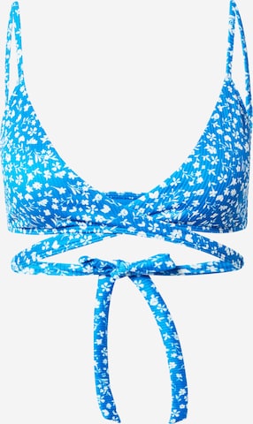 HOLLISTER Bikini felső - kék: elől
