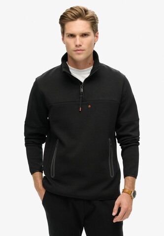 Sweat-shirt Superdry & Co en noir : devant