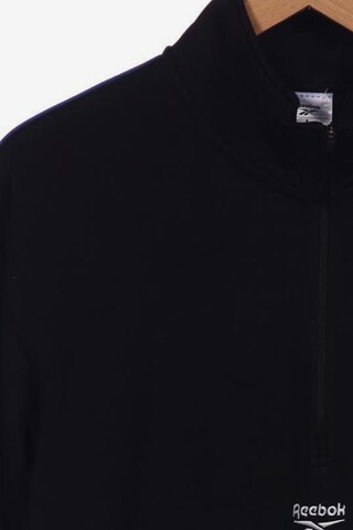 Reebok Sweatshirt & Zip-Up Hoodie in L in Black