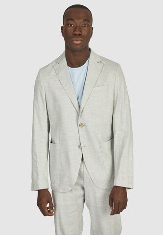 HECHTER PARIS Comfort fit Suit Jacket in Grey: front