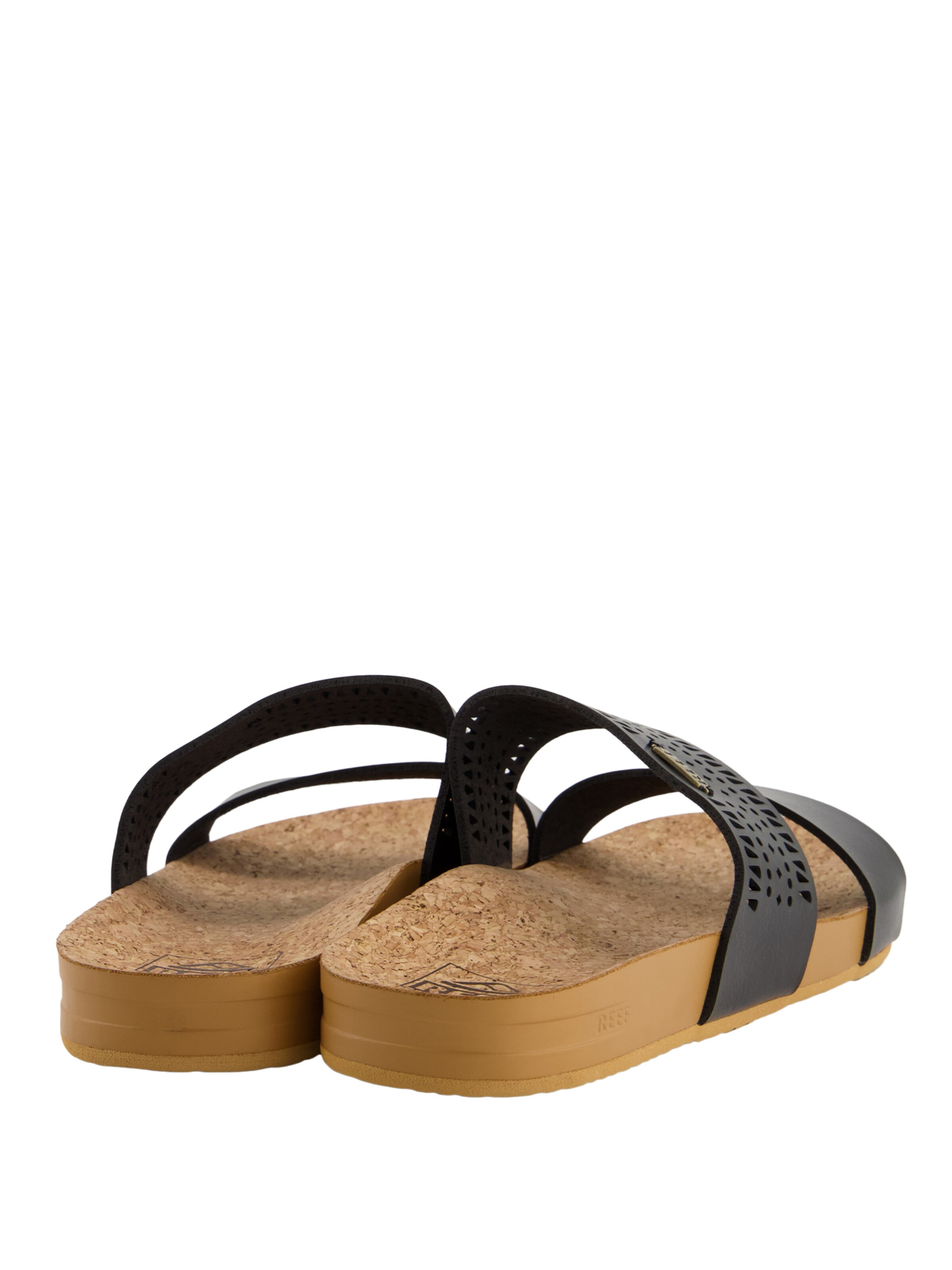 Claquettes / Tongs 'Cushion Vista Perf' REEF en noir