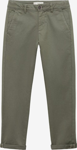 MANGO KIDS Nohavice 'PICCOLO' - Zelená: predná strana