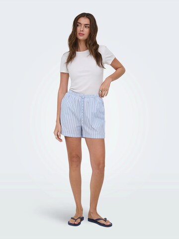 ONLY Loosefit Broek 'ONLLORIS' in Blauw