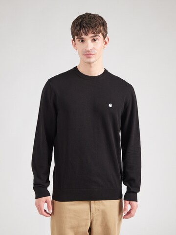 Pull-over 'Madison' Carhartt WIP en noir : devant