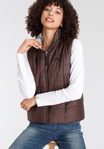 ALPENBLITZ Vest in Mixed colors: front