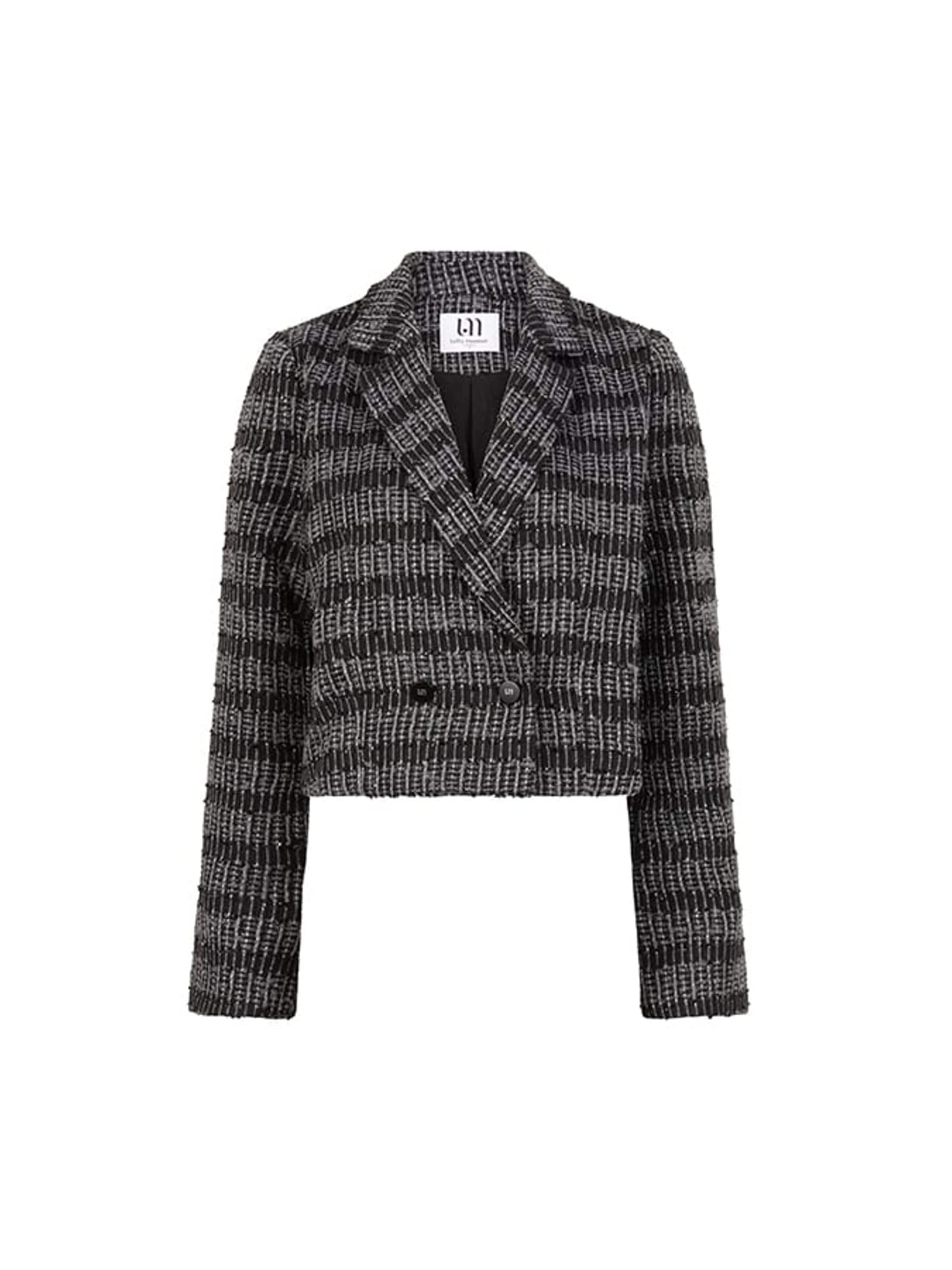 LOFTY MANNER Blazers 'QK302 Annelie' in Zwart: voorkant