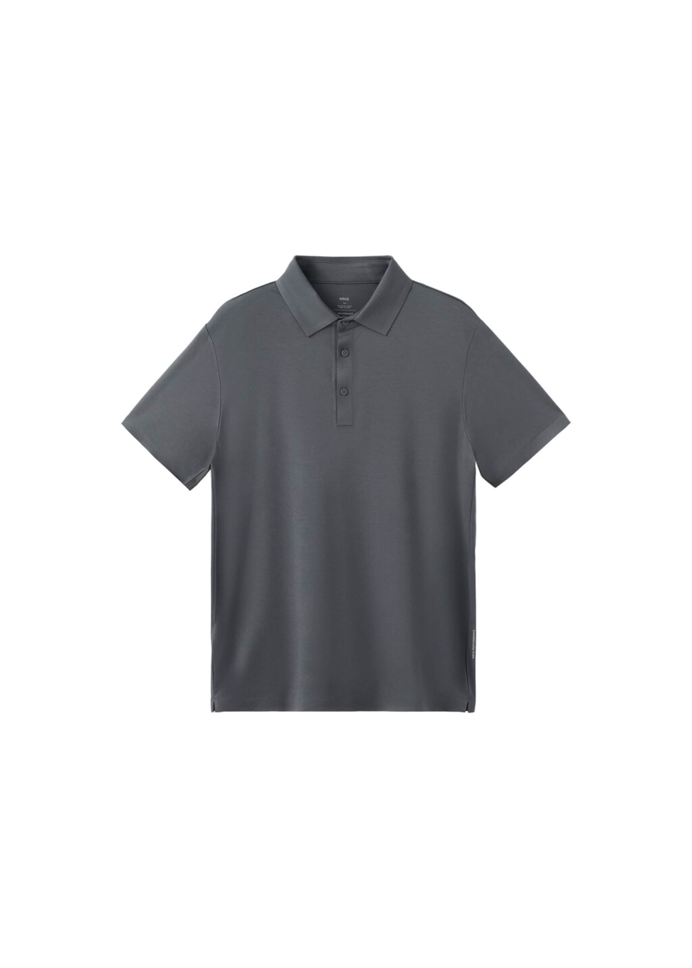 MANGO MAN Shirt 'Laziop' in Grey: front