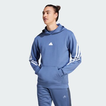 ADIDAS SPORTSWEAR Αθλητική μπλούζα φούτερ 'Future Icons' σε μπλε: μπροστά