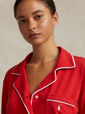 Polo Ralph Lauren - Pijama ' Long Sleeve Set ' en rojo