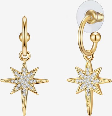 Lulu & Jane Earrings in Gold: front