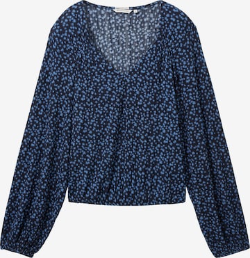 TOM TAILOR DENIM - Blusa en azul: frente