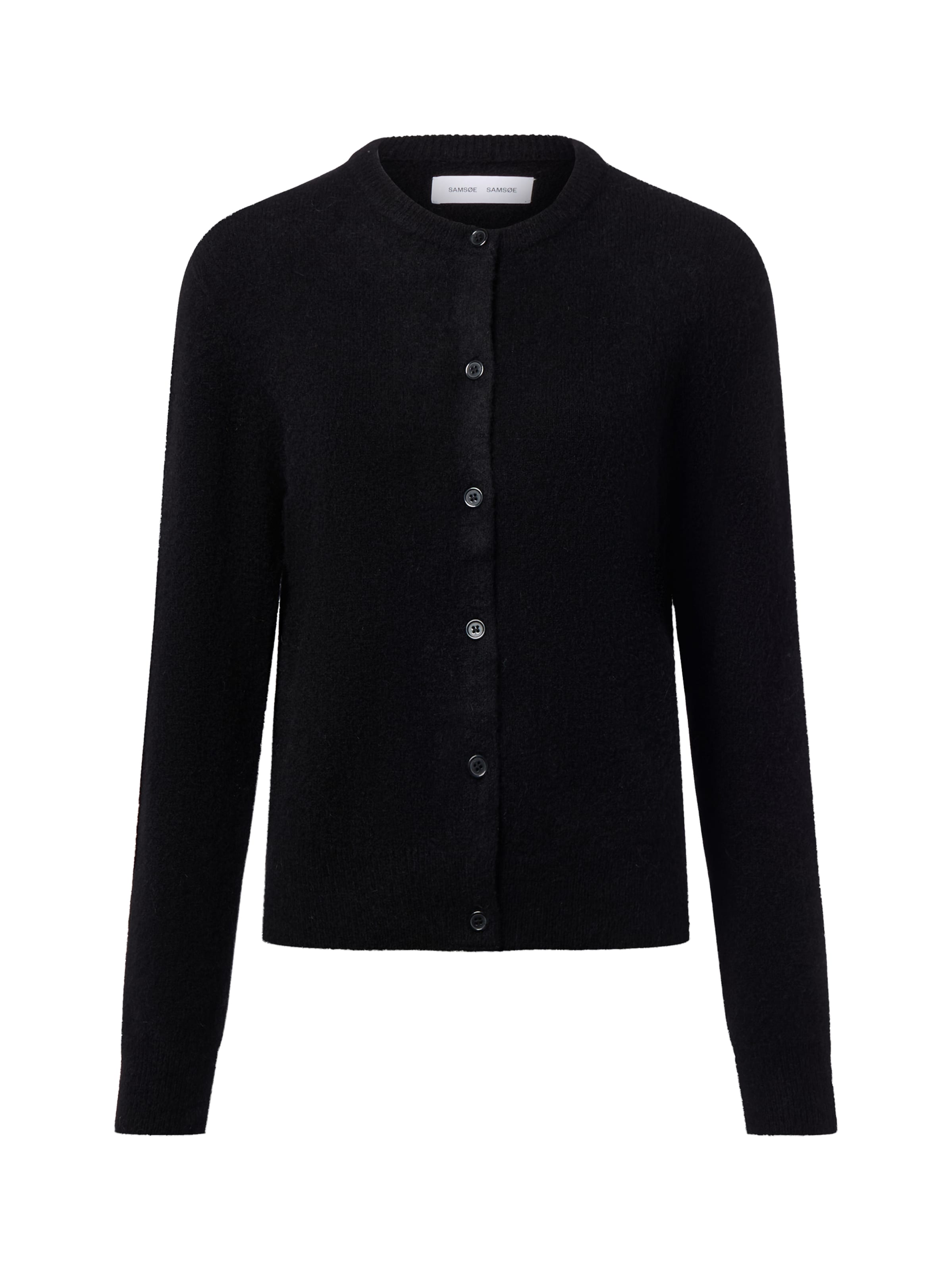 Cardigan &#x27;Nor Short&#x27; Samsøe Samsøe en noir : devant