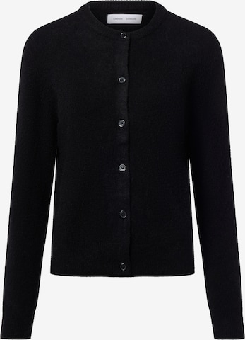 Samsøe Samsøe Strickjacke 'Nor Short' in Schwarz: Vorderseite