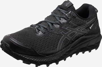 Chaussure de course 'Trabuco' ASICS en noir : devant