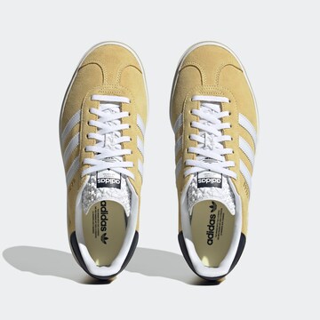 Baskets basses 'Gazelle Bold' ADIDAS ORIGINALS en jaune