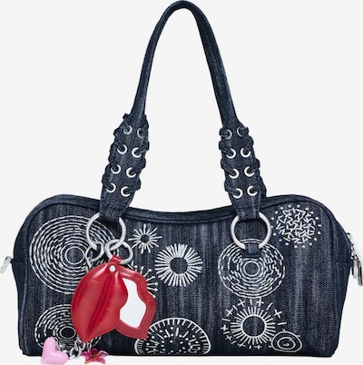 Desigual Sacs à main en One Size en bleu denim / blanc, Vue avec produit