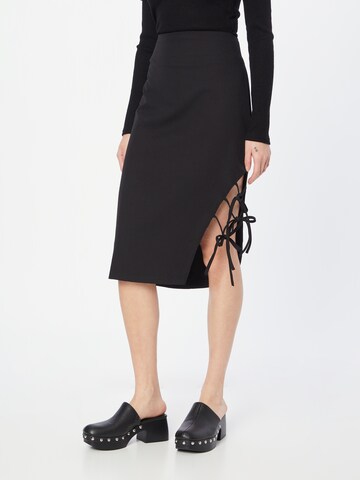 Trendyol Skirt in Black: front