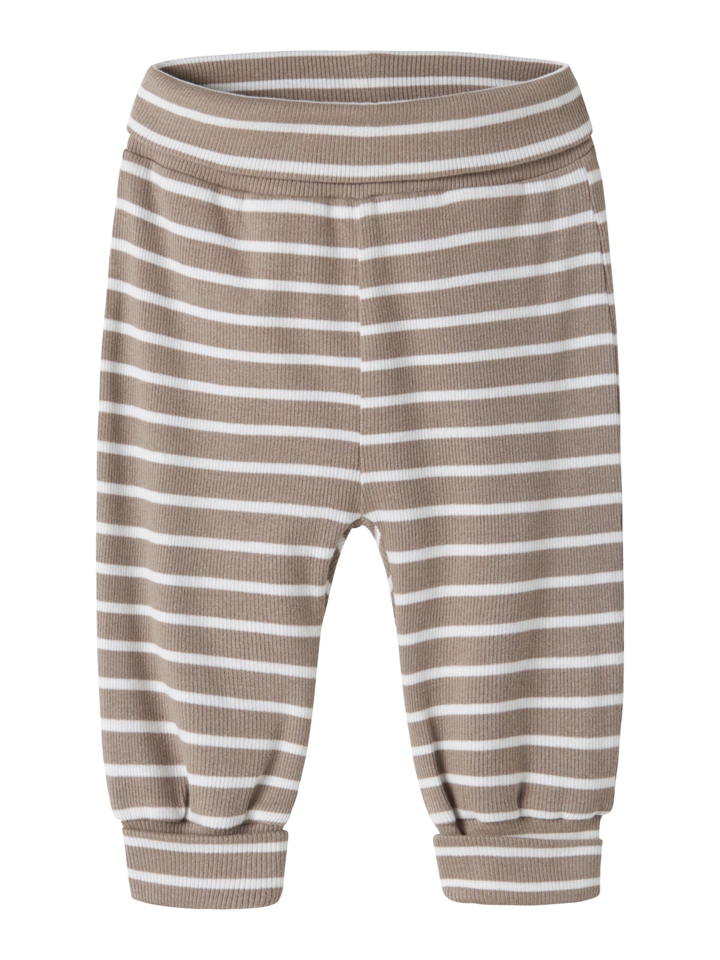 NAME IT Конический (Tapered) Штаны 'NBMLanco' в Бежевый: спереди