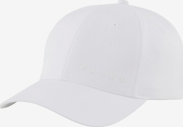 FALKE Sportcap in Weiß: Vorderseite