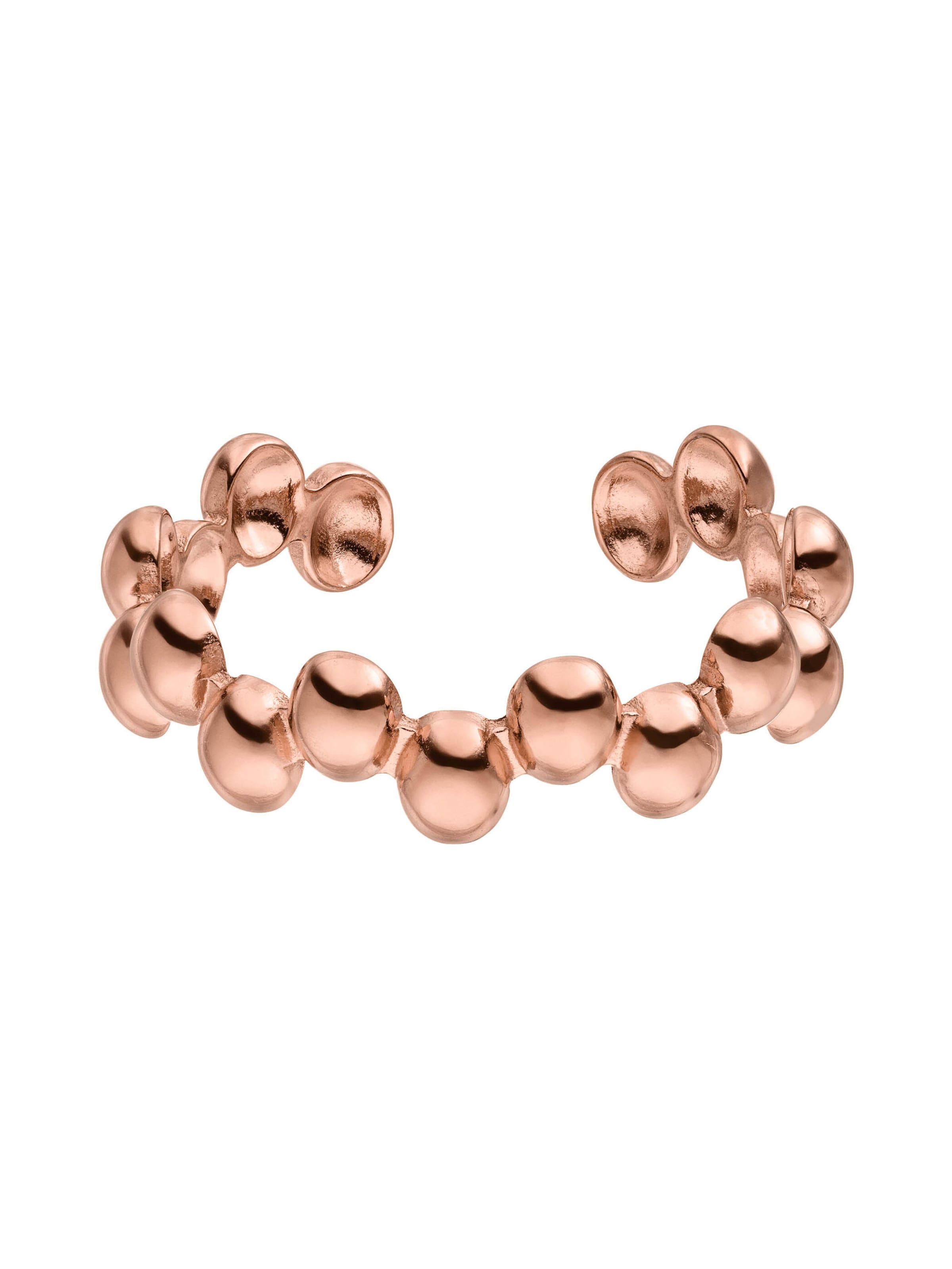 PURELEI Ring 'Terra' in Pink: Vorderseite