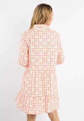 IZIA Shirt dress in Orange