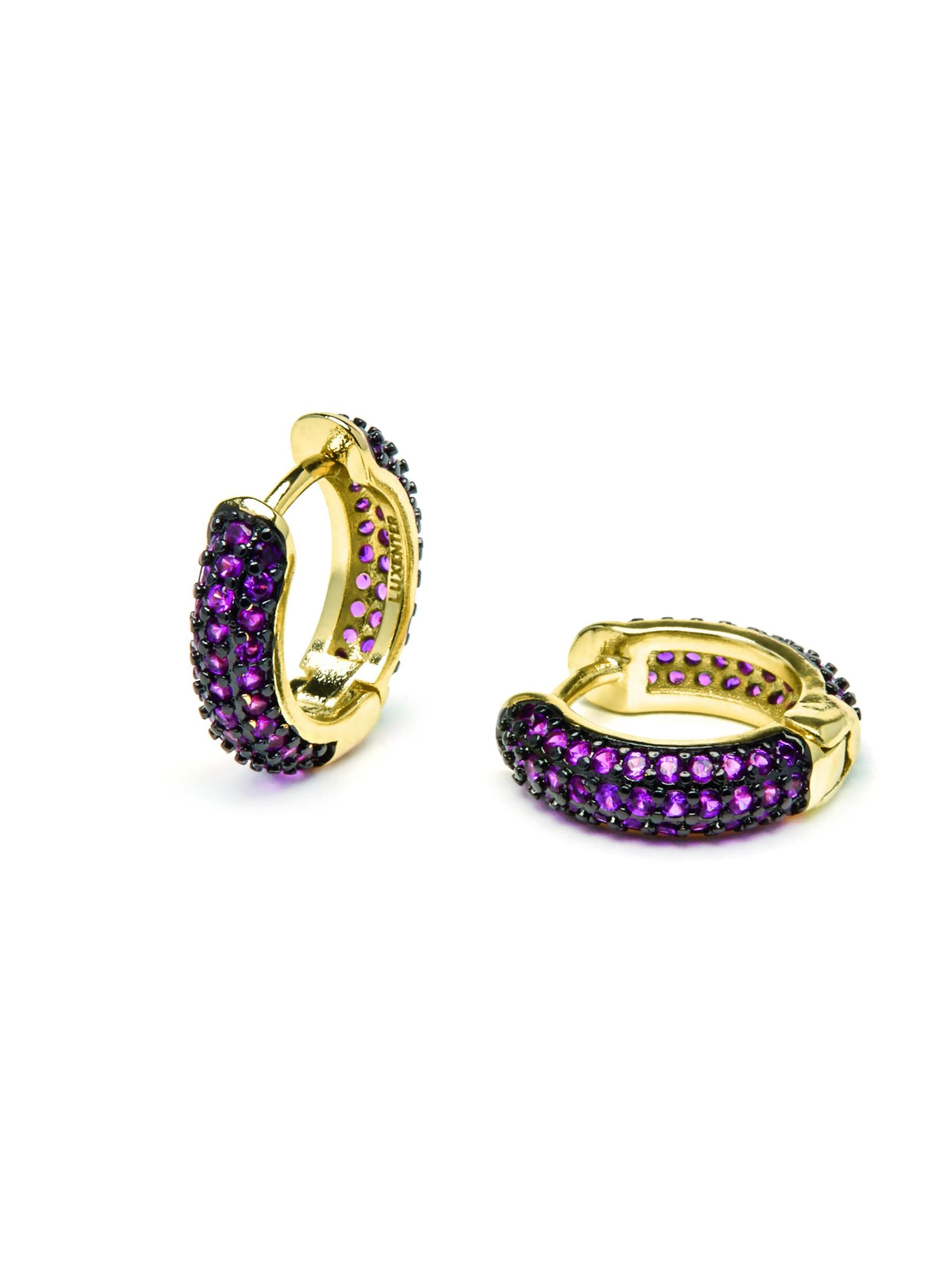 LUXBYLUX Earrings in Purple