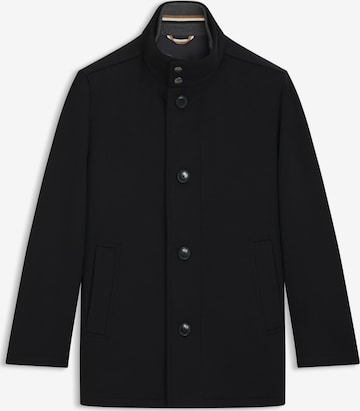BOSS Between-Seasons Coat in Black: front