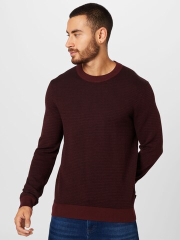 BOSS Sweater 'Avobano' in Red: front