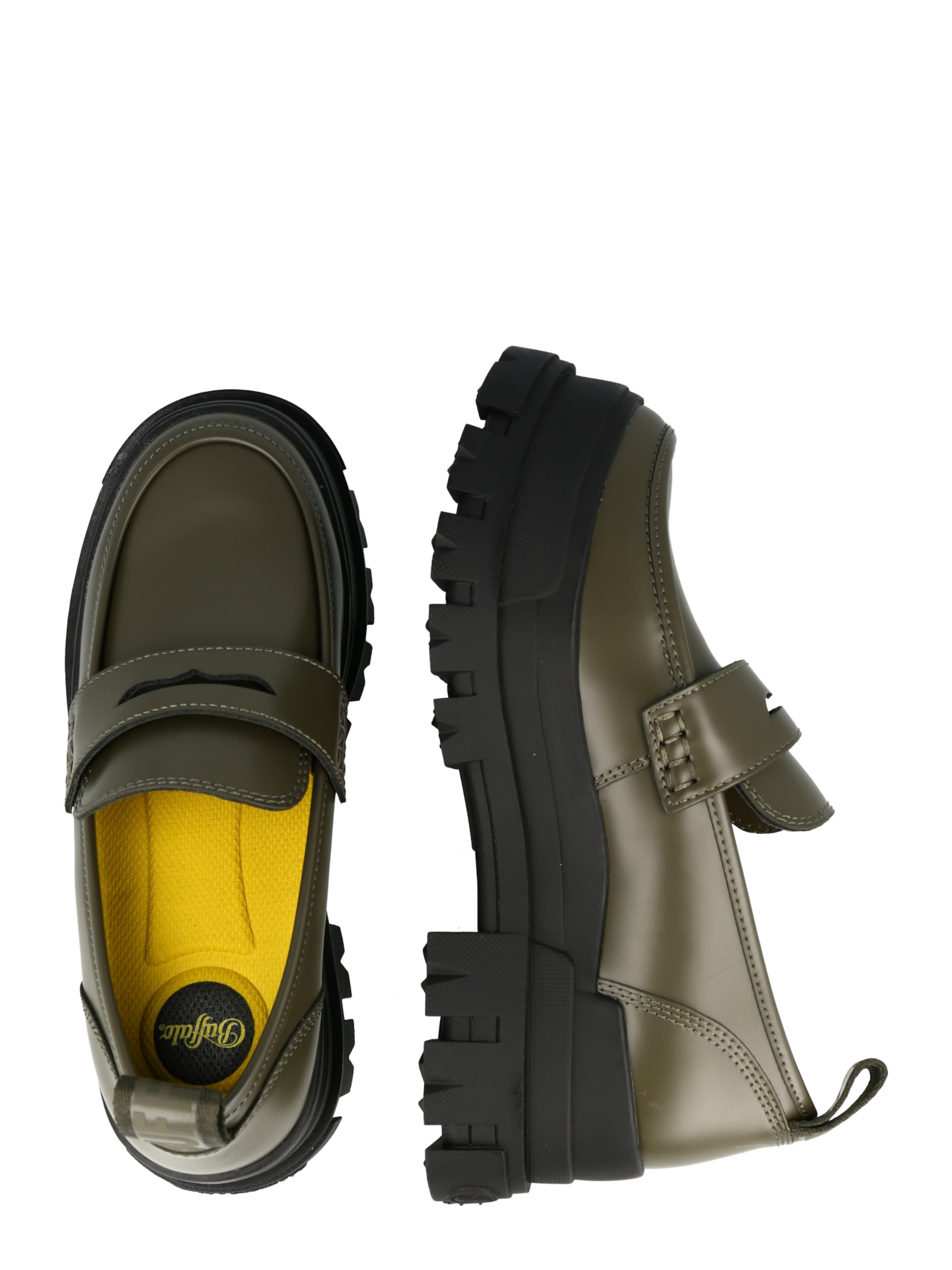 BUFFALO Παντοφλέ 'ASPHA' σε πράσινο