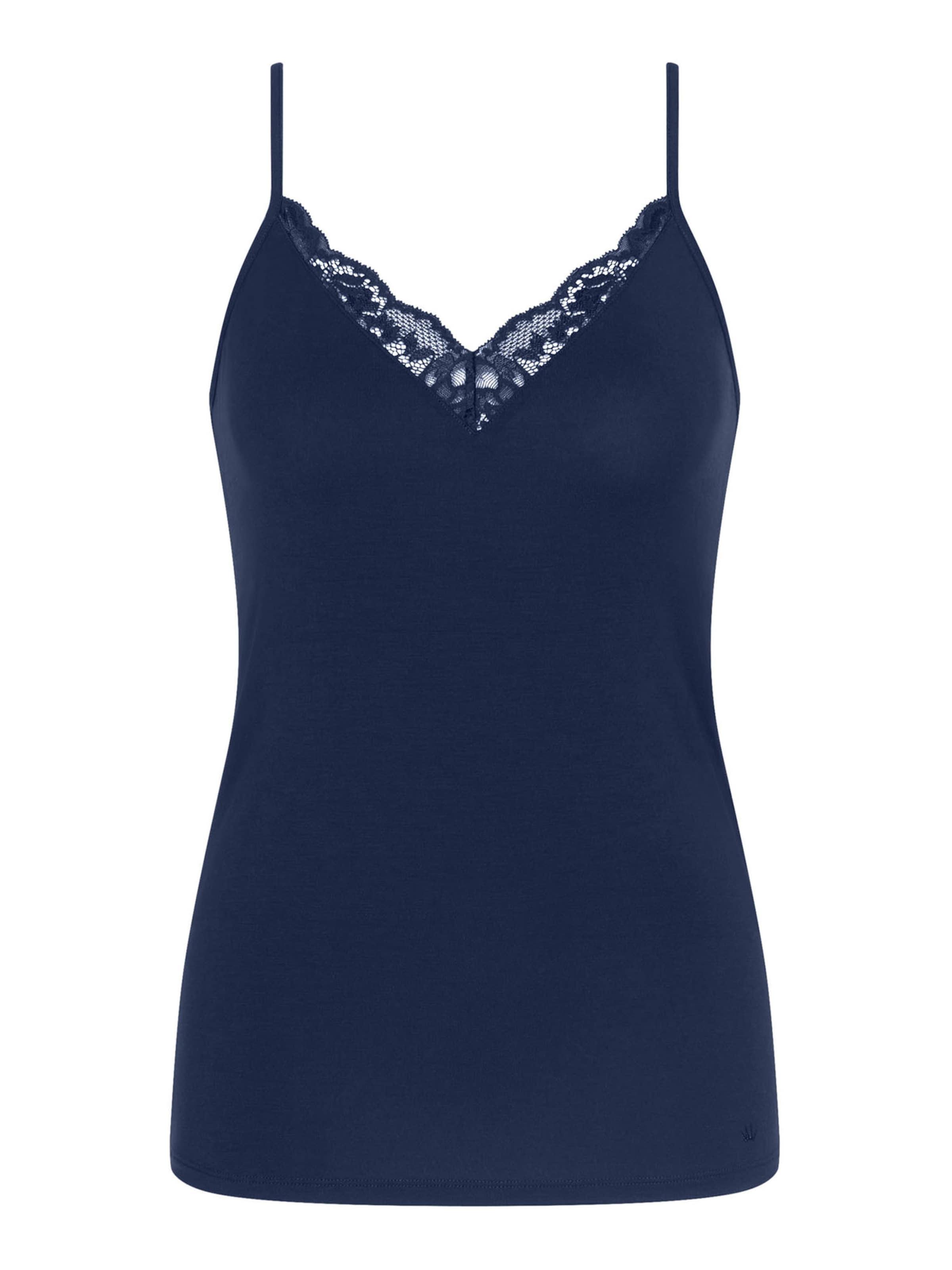 Haut ' Red Label Amourette ' TRIUMPH en bleu : devant