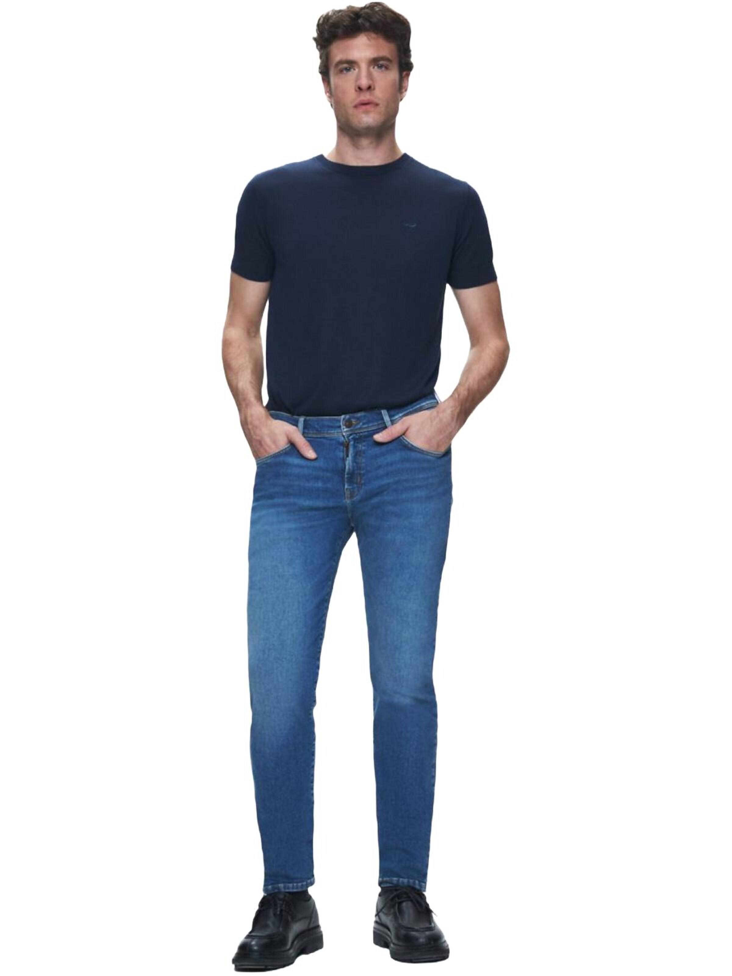 Tapered Jeans 'LTB Jeans Dıego Skinny Leg Mid Waist Jeanshose' di LTB Jeans in blu: frontale