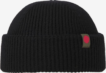 R.D.D. ROYAL DENIM DIVISION Beanie in Black: front