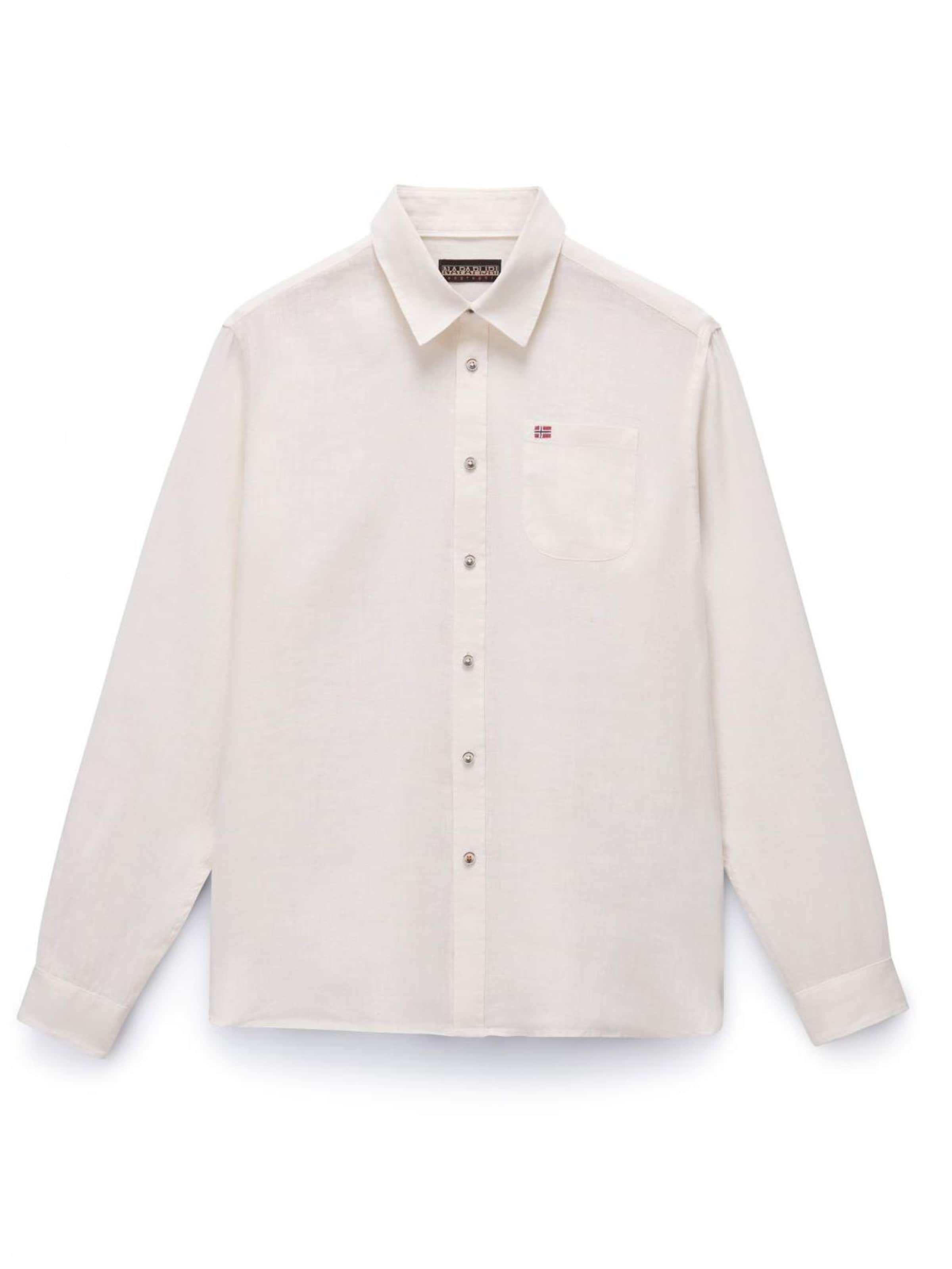 NAPAPIJRI - Camiseta en blanco: frente