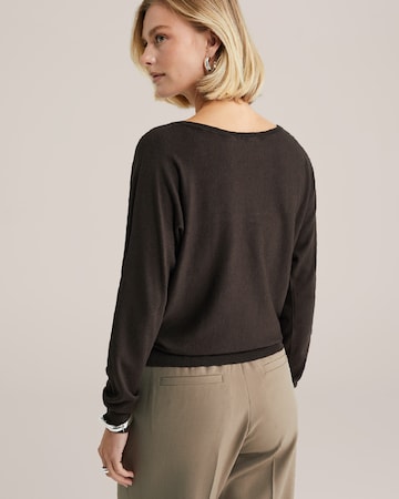 Pull-over WE Fashion en marron