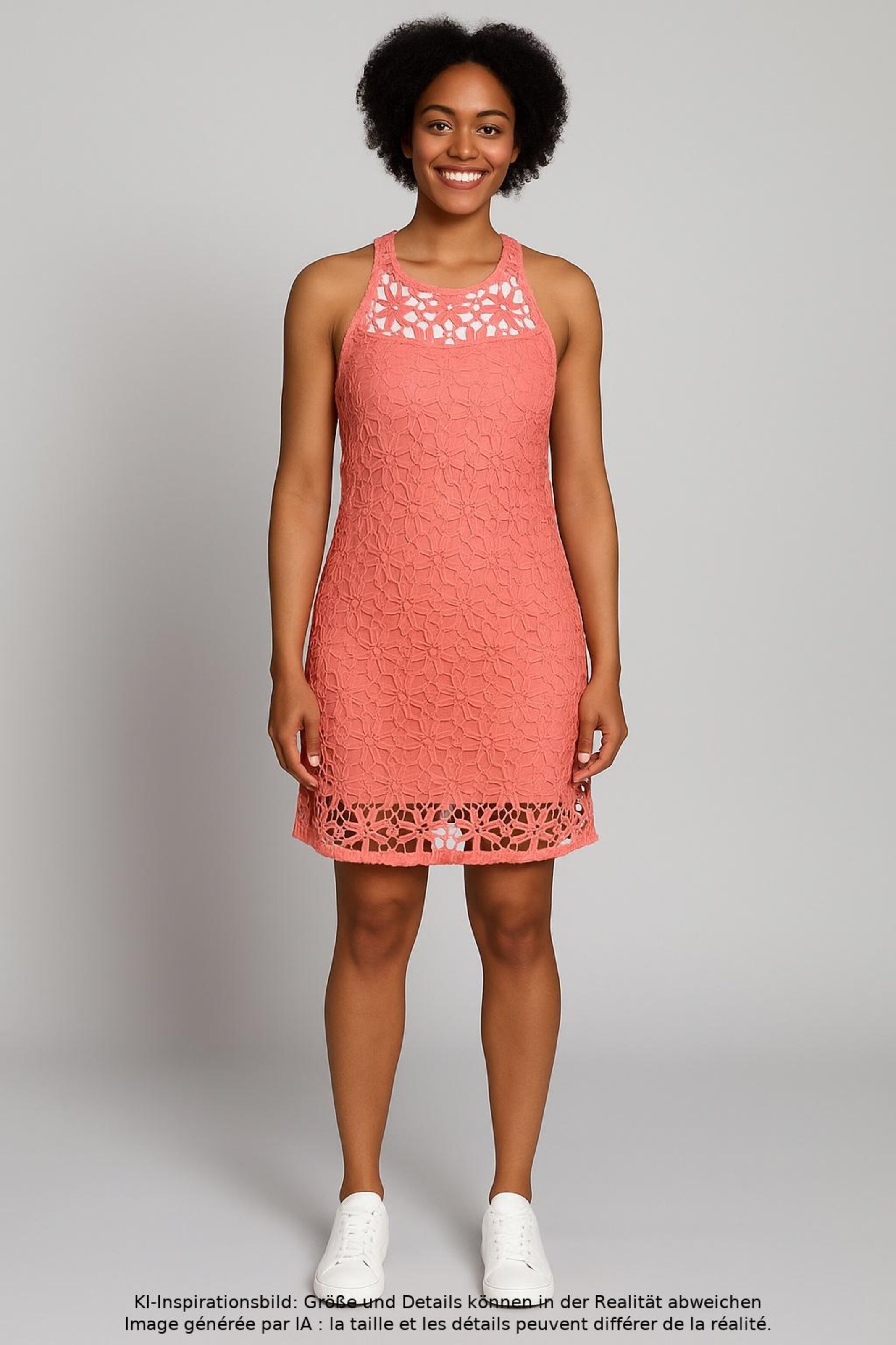 HOLLISTER Dress in S in Pink: front