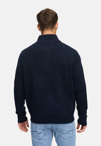INDICODE JEANS Sweater 'INTrax' in Blue